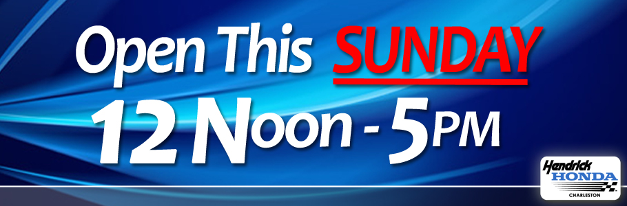 Open This Sunday