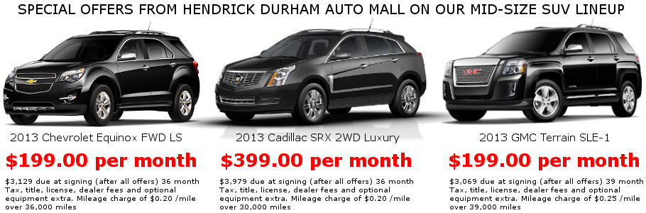 May 2013 mid-size SUV