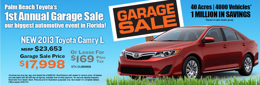 camry l 5/13