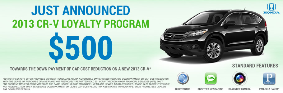 CR-V Loyalty