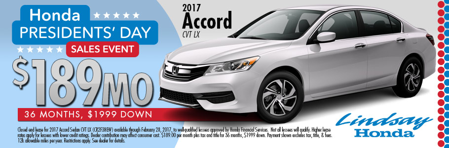 Lindsay honda deals